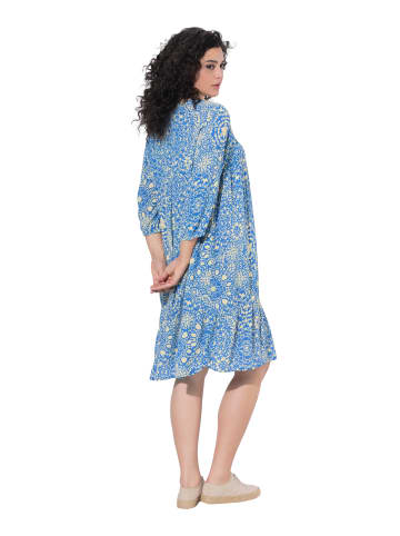 Ulla Popken Midikleid in zitronengelb