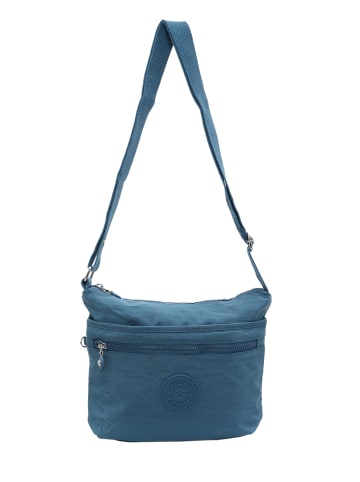 Mindesa Damen Umhängetasche in Denim Blau