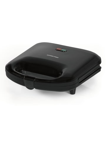Gourmet Maxx Sandwich Maker mit LED-Kontrollleuchte 750W schwarz Schwarz