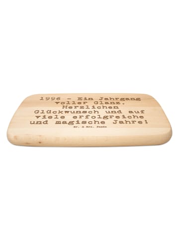 Mr. & Mrs. Panda Schneidebrett Holz Spruch 1996 Geburtstag mit S... in Transparent