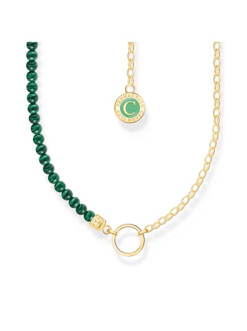 Thomas Sabo Kette in gold, grün