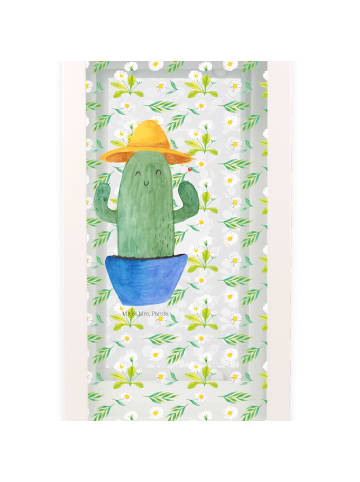 Mr. & Mrs. Panda Laterne Kaktus Hut ohne Spruch in Transparent