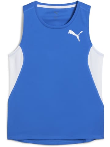 Puma Sportshirt "W CROSS THE LINE SingleT 3.0" in Blau