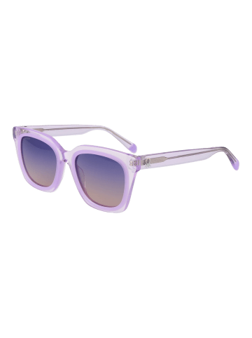 Benetton Damen Sonnenbrillen Quadrat Lila