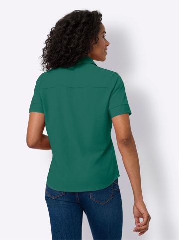 Sieh an! Hemdbluse in grün