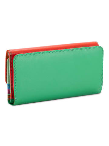 MYWALIT Tri-fold Zip Wallet Geldbörse Leder 17 cm in sicily