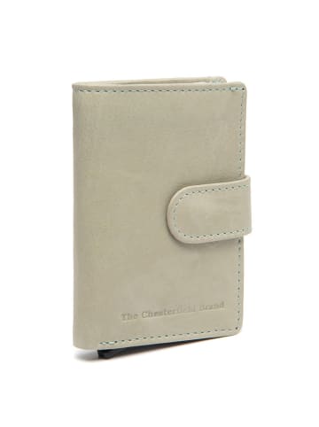 The Chesterfield Brand Kaunas Geldbörse RFID Schutz Leder 7.5 cm in ocean blue