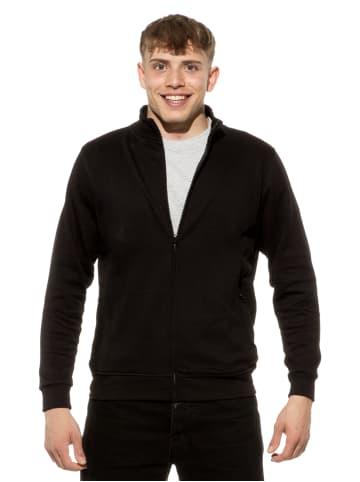 Stark Soul® Sweatjacke in schwarz