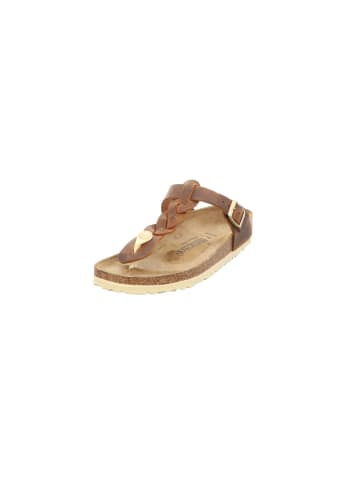 Birkenstock Zehentrenner Gizeh Braided in cognac