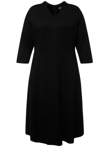 Ulla Popken Jerseykleid in schwarz