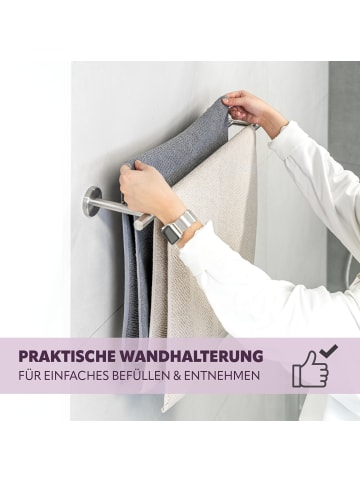 bremermann Bad-Serie PIAZZA - Badetuchstange ca. 70 x 6 x 14 cm (B/H/T)