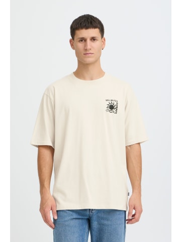 !SOLID Rundhalsshirt SDODANIEL in Natur