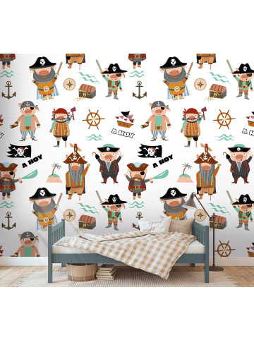 A.S. Création Tapete Pirate Adventure in Bunt
