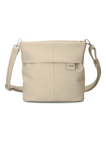 Zwei Mademoiselle.M Schultertasche 25 cm in nubuk linen