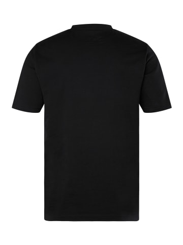 JP1880 Kurzarm T-Shirt in schwarz