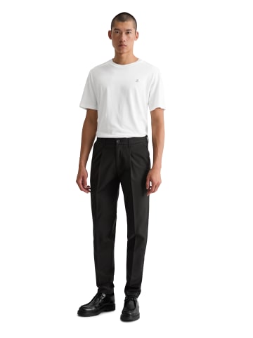 Marc O'Polo Hose Model Morot Jogger pleats in Schwarz