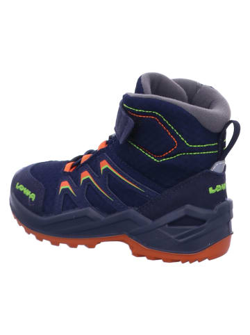 LOWA Maddox Warm GTX Mid Jr Maddox Warm GTX Mid Jr in navy/orange