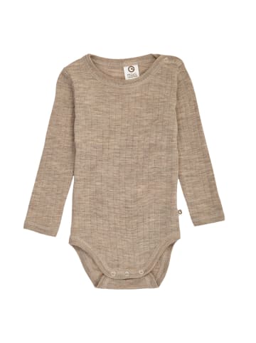 müsli Langarmbody 1582078500 in hellbraun