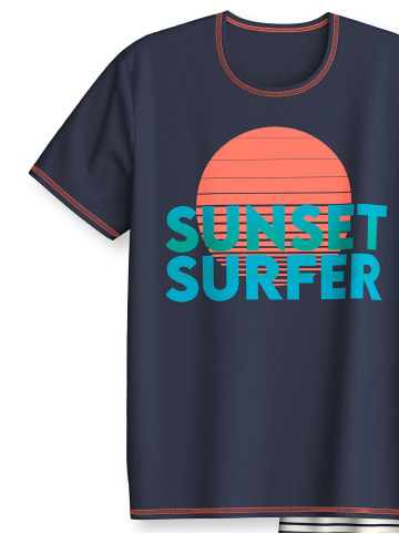 Calida Pyjama in peacoat blue