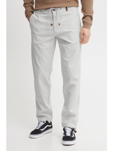 INDICODE Leinenhose IDIves 60017MM lange Hose mit Tunnelzug am Bund in Weiß