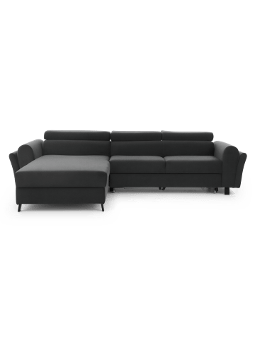 MF Design Mariam Recamiere Links in Grau -  (L) 200 x (B) 288 x (H) 92 cm