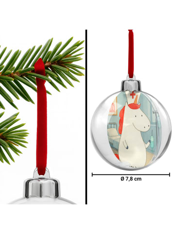 Mr. & Mrs. Panda christbaumkugel Einhorn Krankenschwester Design... in Weiß