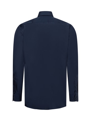 Finshley & Harding Businesshemd in marine