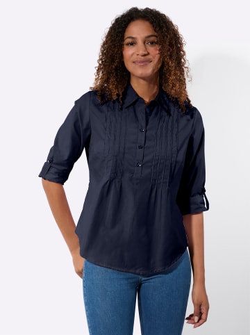 WITT WEIDEN Hemdbluse in marine