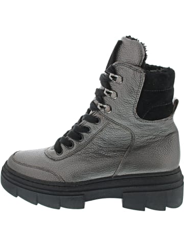 WALDLÄUFER H-Saiga Schnürstiefel Grau