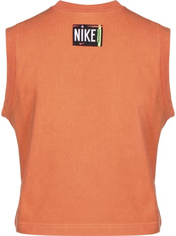 Nike Tank-Tops in atomic orange/black