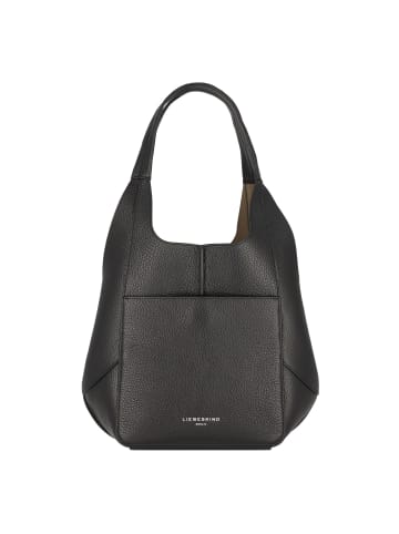 LIEBESKIND BERLIN Schultertasche M Leder 23 cm in black