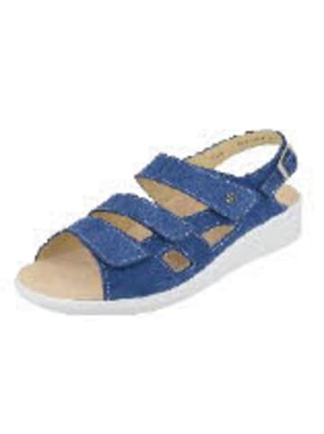 Finn Comfort Sandale in blau