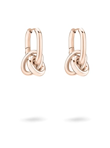 LIEBESKIND BERLIN Ohrringe Modern Knot in roségold