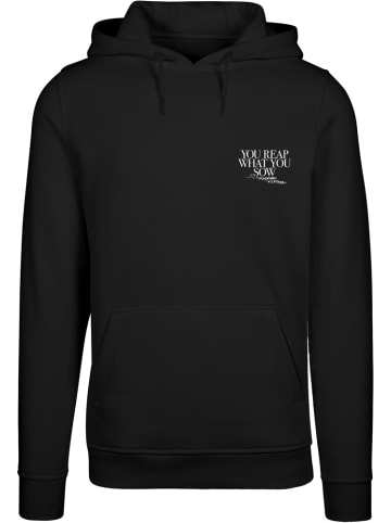 Mister Tee Pullover "Reap What You Sow Hoddy" in Schwarz