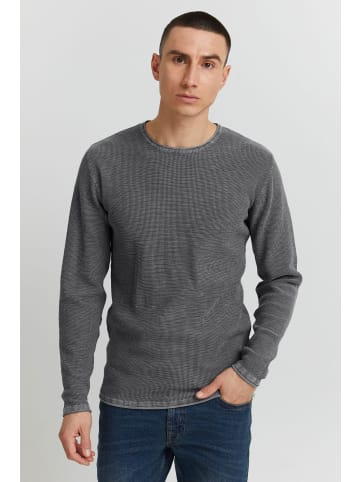 INDICODE Strickpullover IDKarpo 30412MM Herren Feinstrickpullover in Grau
