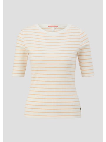 QS T-Shirt in 21G2_mango