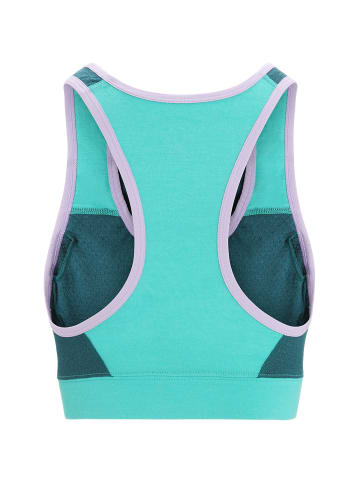 icebreaker W ZONEKNIT SPORT BRA in Grün