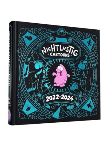 NICHTLUSTIG Verlag Buch - NICHTLUSTIG Cartoons 2022-2024