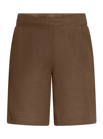 Betty Barclay Sommerhose mit elastischem Bund in Brown