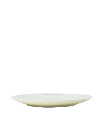 Blond Amsterdam Speiseteller Good Things Are Coming in Grün - 26cm