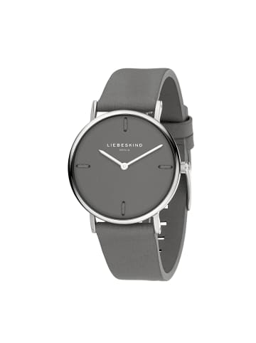 LIEBESKIND BERLIN Armbanduhr The Leather One in grau