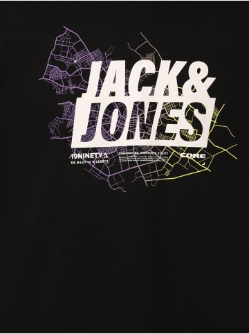 Jack & Jones T-Shirt JCOMap in schwarz