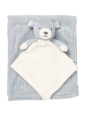 Snuggle Tots Decke Schnuffeltuch Set Maus in grau