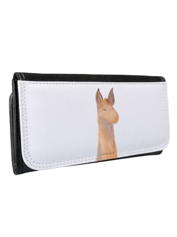 Mr. & Mrs. Panda Portemonnaie für Damen Lamakopf Genervt ohne Sp... in Weiß