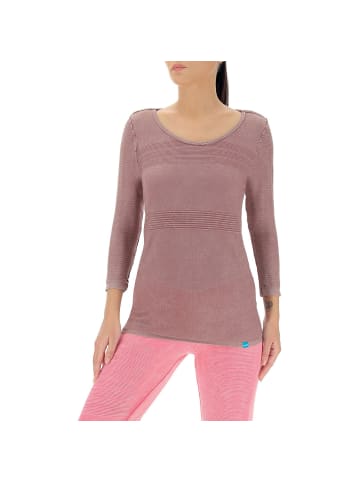 UYN W TO-BE OW SHIRT THREE QUARTER SLEEVE in Mocca