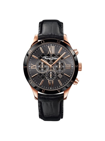 Thomas Sabo Uhr "Rebel at Heart Chronograph" in Schwarz