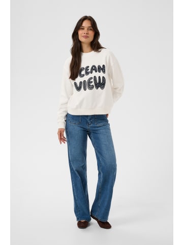 Kaffe Sweatshirt KAlili Oversize fit in Chalk