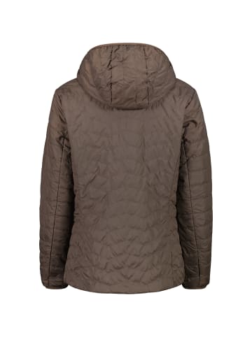 Campagnolo WOMAN JACKET FIX HOOD in Hellbraun821