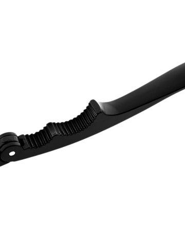 Almina Nussknacker 17 cm, ergonomsiches Design aus Metall in Schwarz