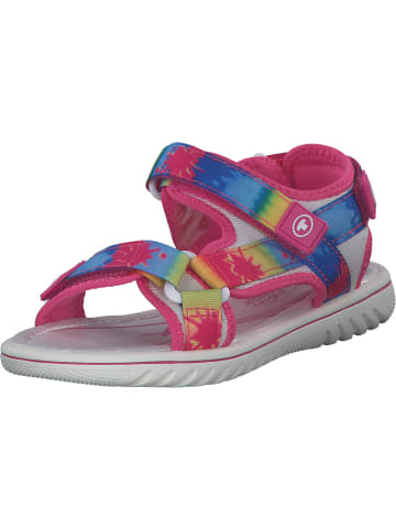 Tom Tailor Sandalen in pink-multi